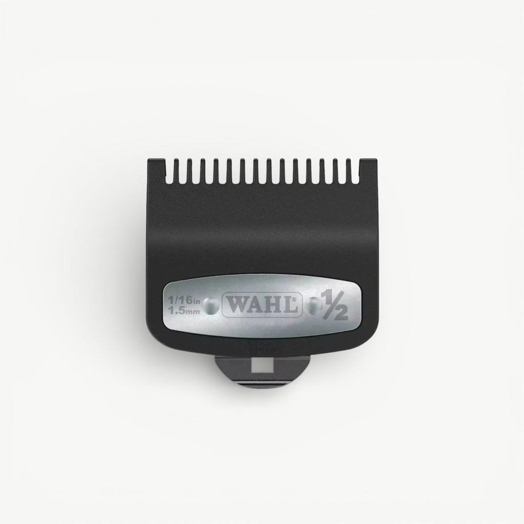 Wahl Clipper Guards No.0.5 & No.1 - Black