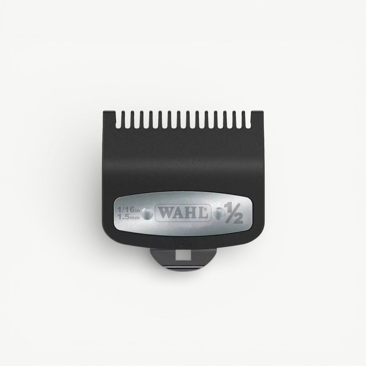 Wahl Clipper Guards No.0.5 & No.1 - Black