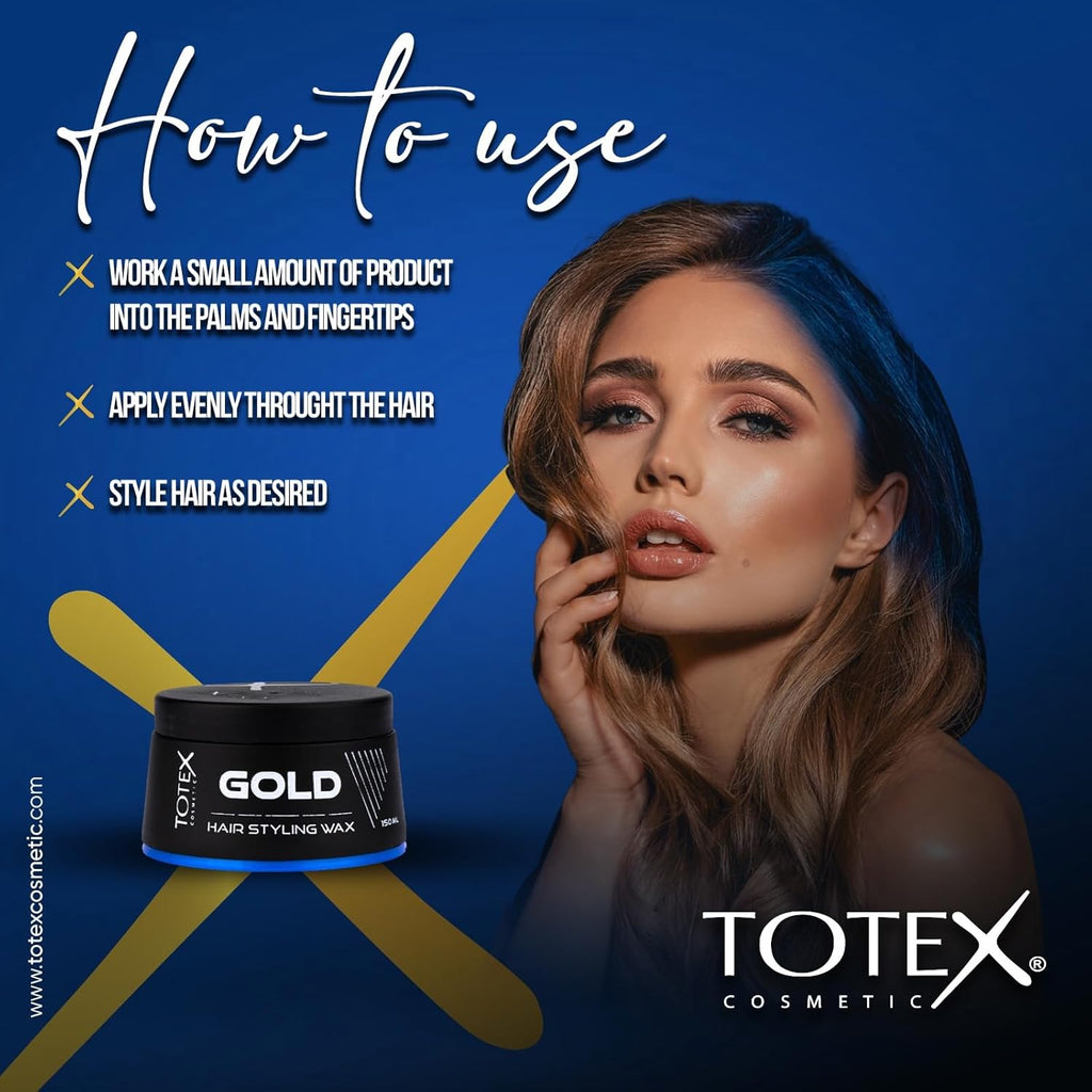 Totex Gold Hair Wax – 150ml