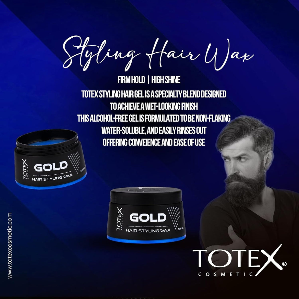 Totex Gold Hair Wax – 150ml
