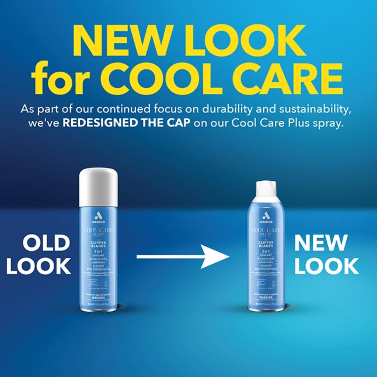 Andis Cool Care Plus for Clipper Blades 5-in-1 Spray (439g)