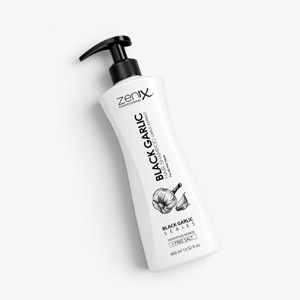 Zenix Professional Black Garlic Hair Shampoo 400ml