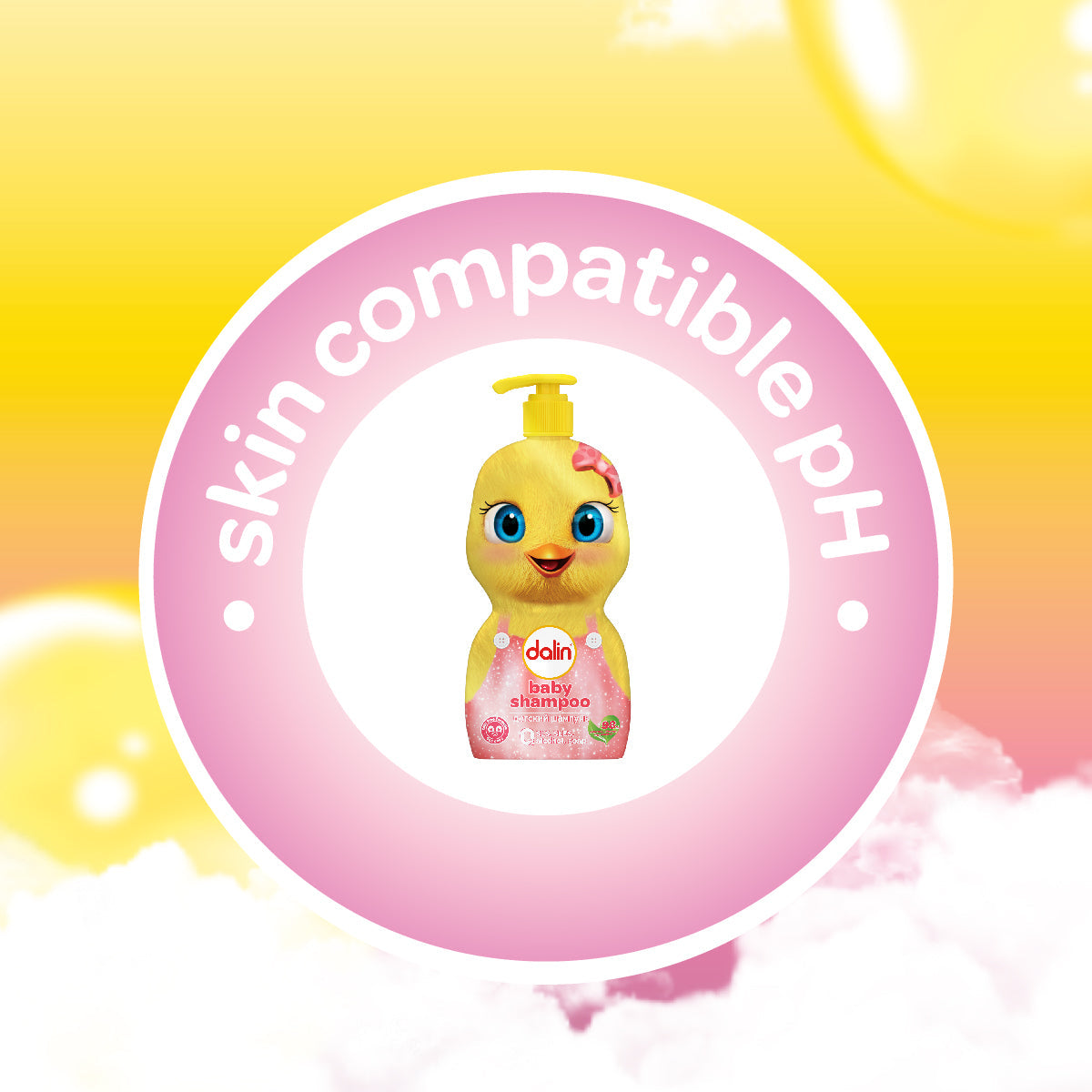 Dalin Chick Toy Bottle Baby Shampoo 500ml