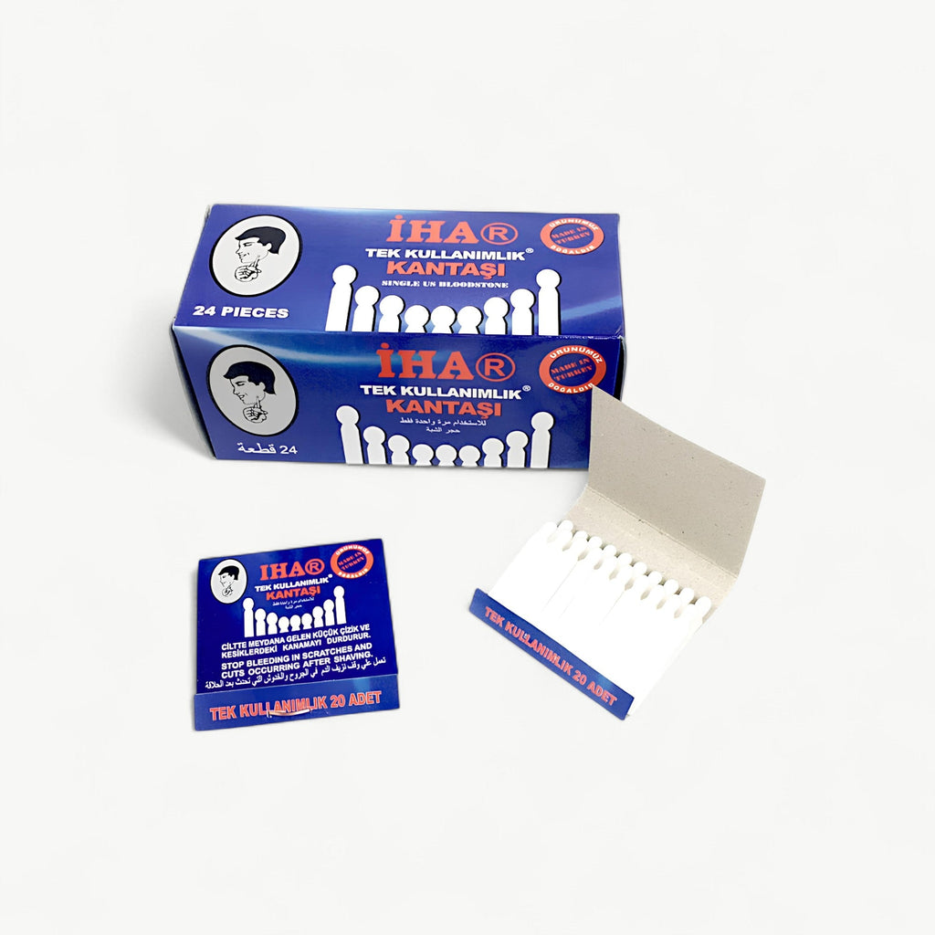 IHA Styptic Matches for Shaving Cuts – 480 Alum Pencil Sticks (24 Wal…