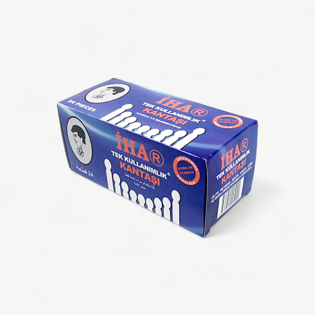 IHA Styptic Matches for Shaving Cuts – 480 Alum Pencil Sticks (24 Wal…