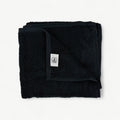 Rei-Barber & Hairdressing Towel Black 100%Cotton 85x50cm