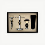 Titan Beard Grooming Kit Black – Shaving Brush Set for Men