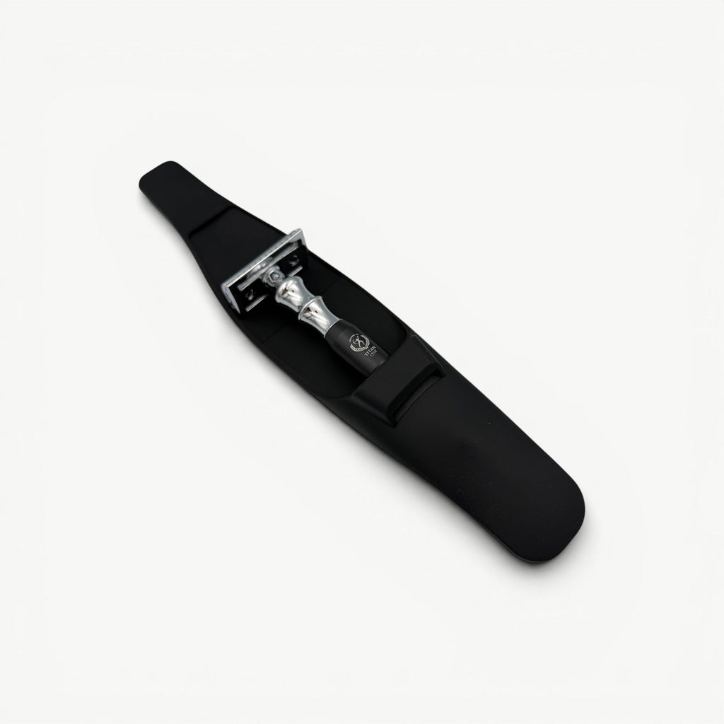 Titan Beard Grooming Kit Black – Shaving Brush Set for Men