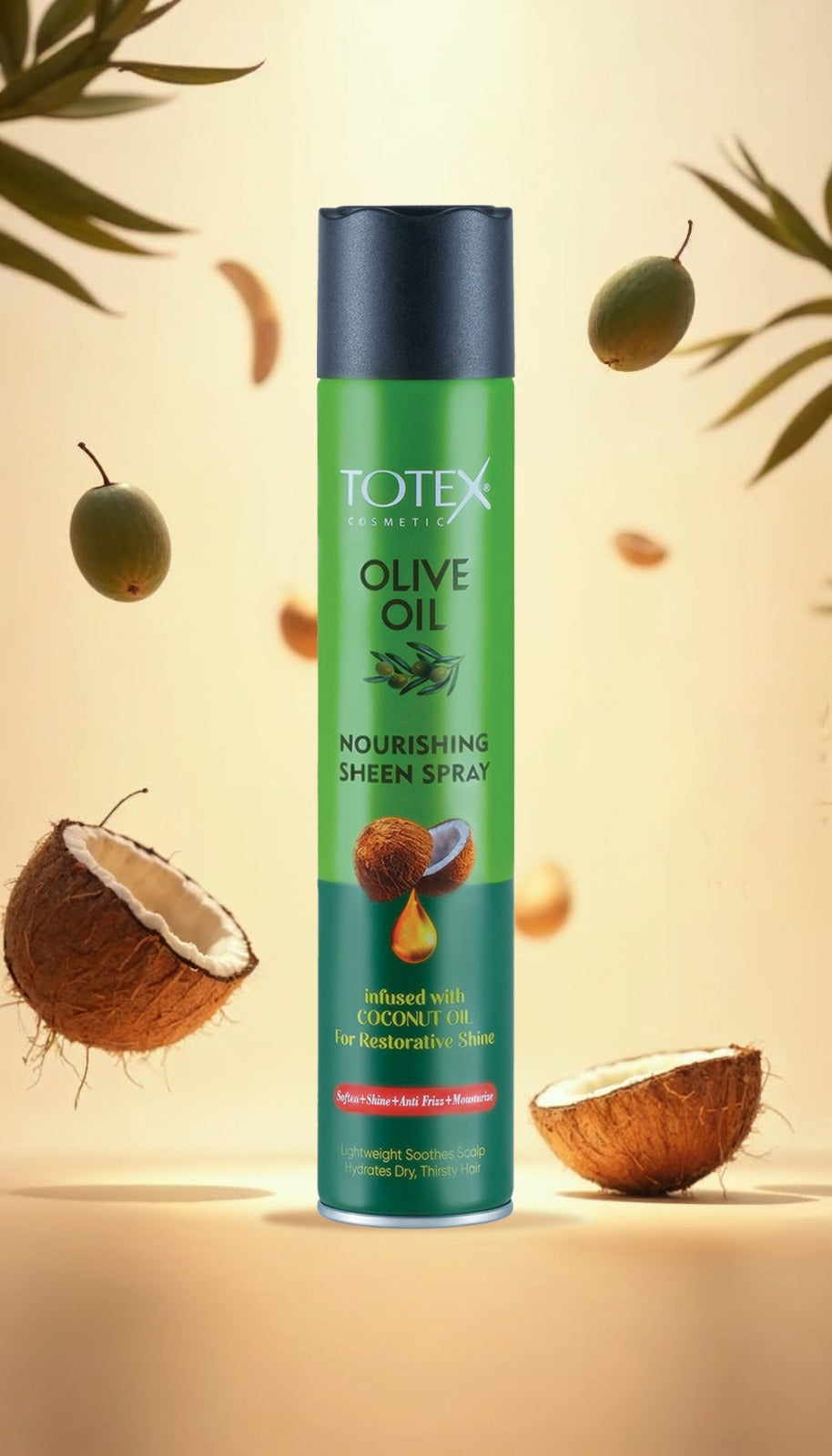 Totex Olive Oil Sheen Spray 400ml
