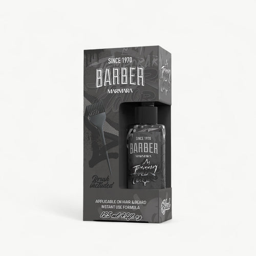 Barber Marmara Temporary Beard & Hair Color – Black 125 ml