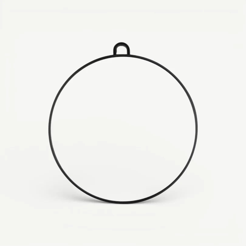VAIN Round Mirror Black