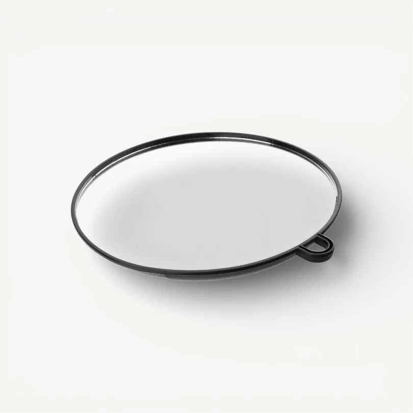 VAIN Round Mirror Black