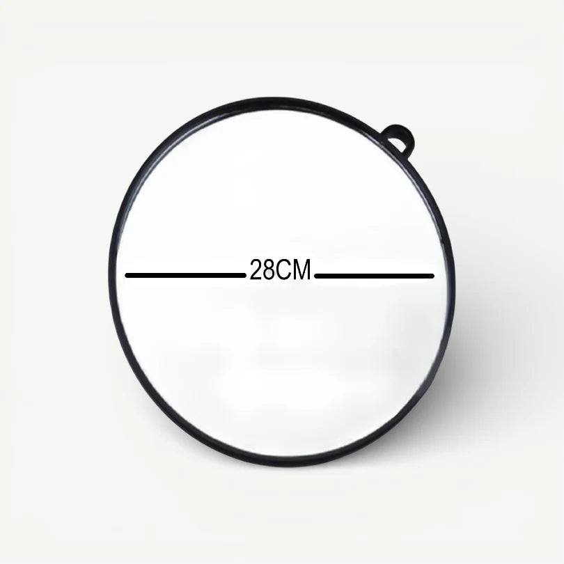 VAIN Round Mirror Black
