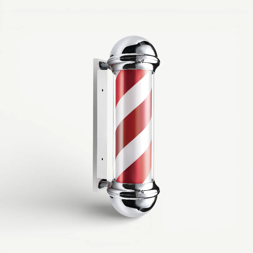 VAIN Barber Pole Red & White-72cm