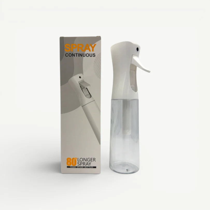 Continuous Water Spray Bottle 200ml – White
