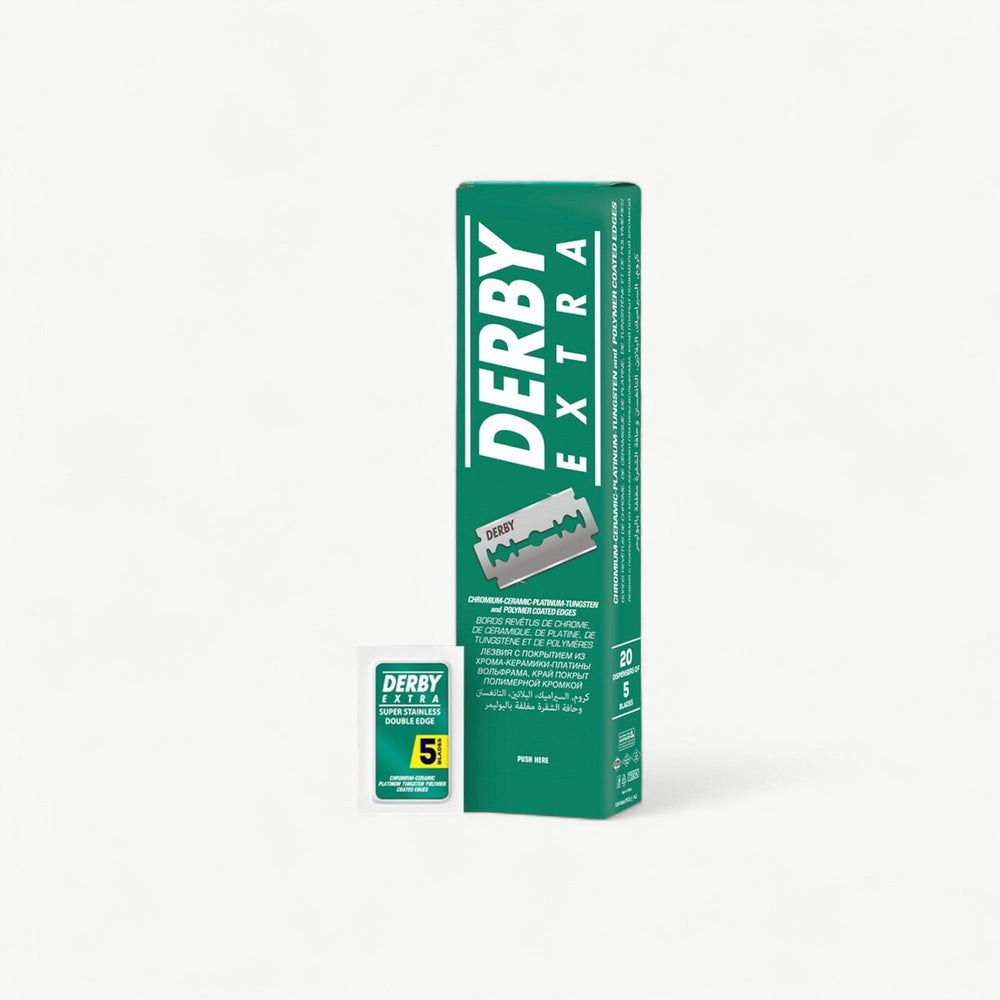 Derby Extra Double Edge Safety Razor Blades, 100 Count
