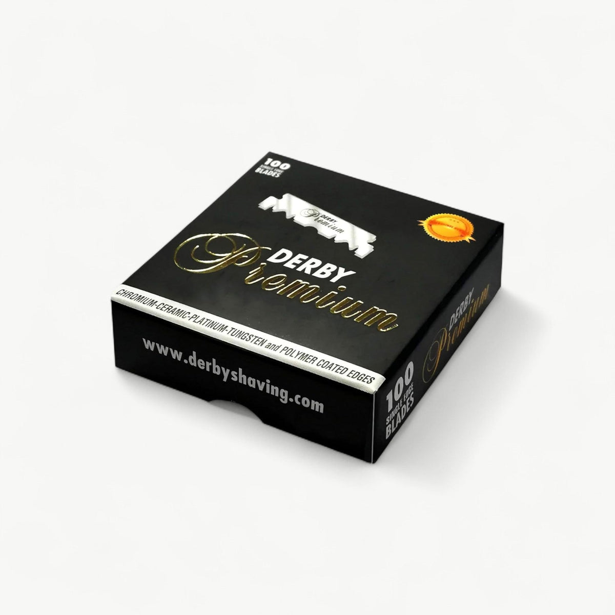 Derby Premium Single Edge Razor Blades – 5,000 Blades (50 Packs × 100…