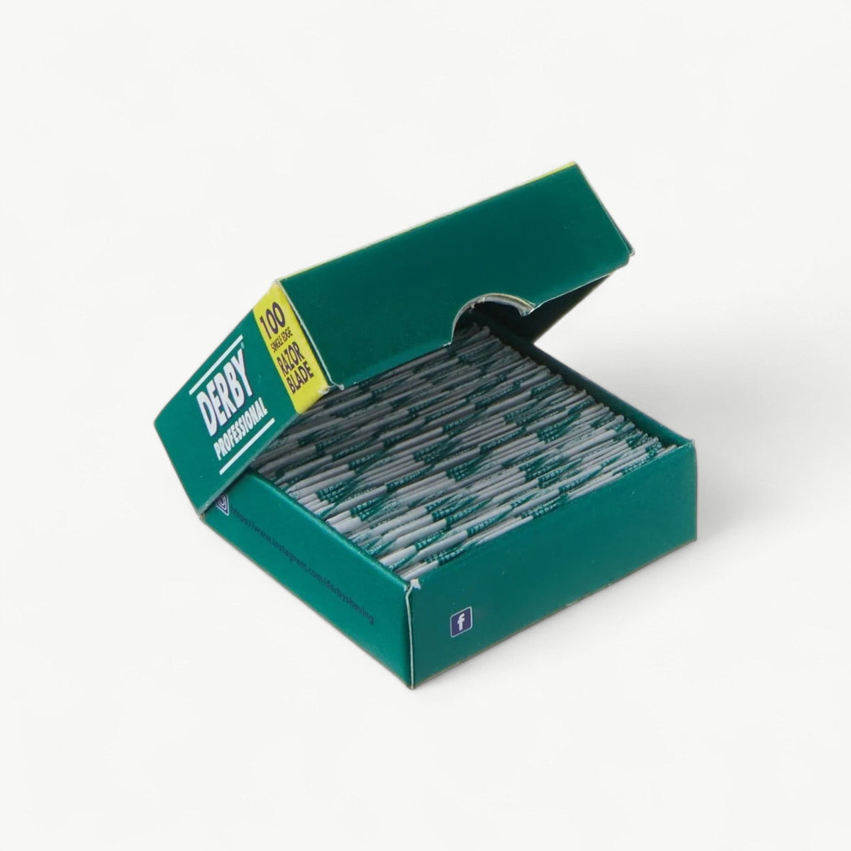 DERBY Single Edge Razor Blades – 5000 Blades (50 Packs × 100 Blades)