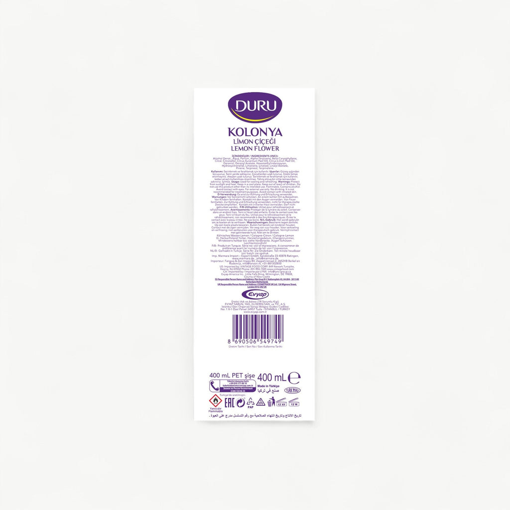 Duru Lemon 80° – Aftershave Cologne 400ml