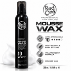 RedOne Mousse Wax 10 Ultra Strong Hold Volume Boost 300ml