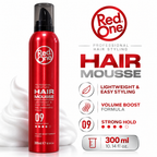 RedOne Hair Mousse 09 Strong Hold Volume Boost 300ml