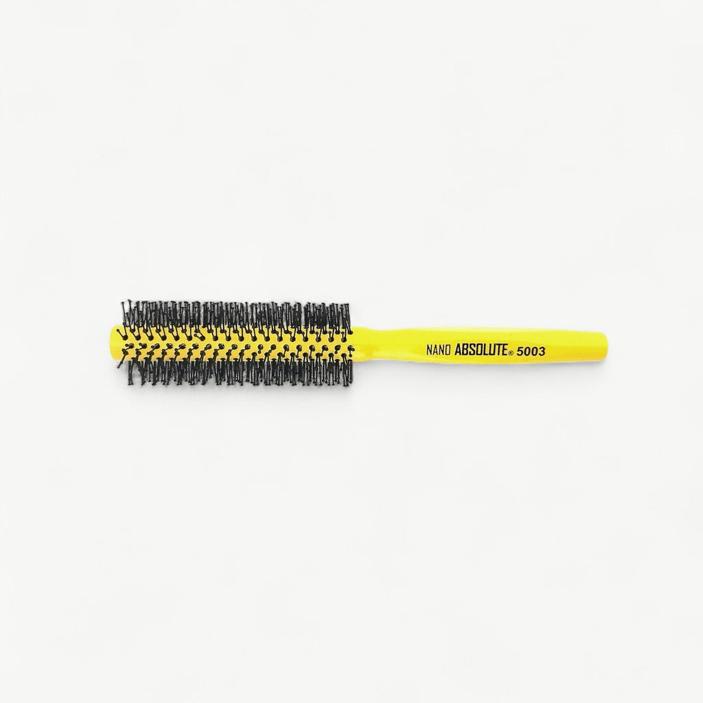 Nano Absolute Professional Hair Brush 5003 | Wooden Round Quiff Roller