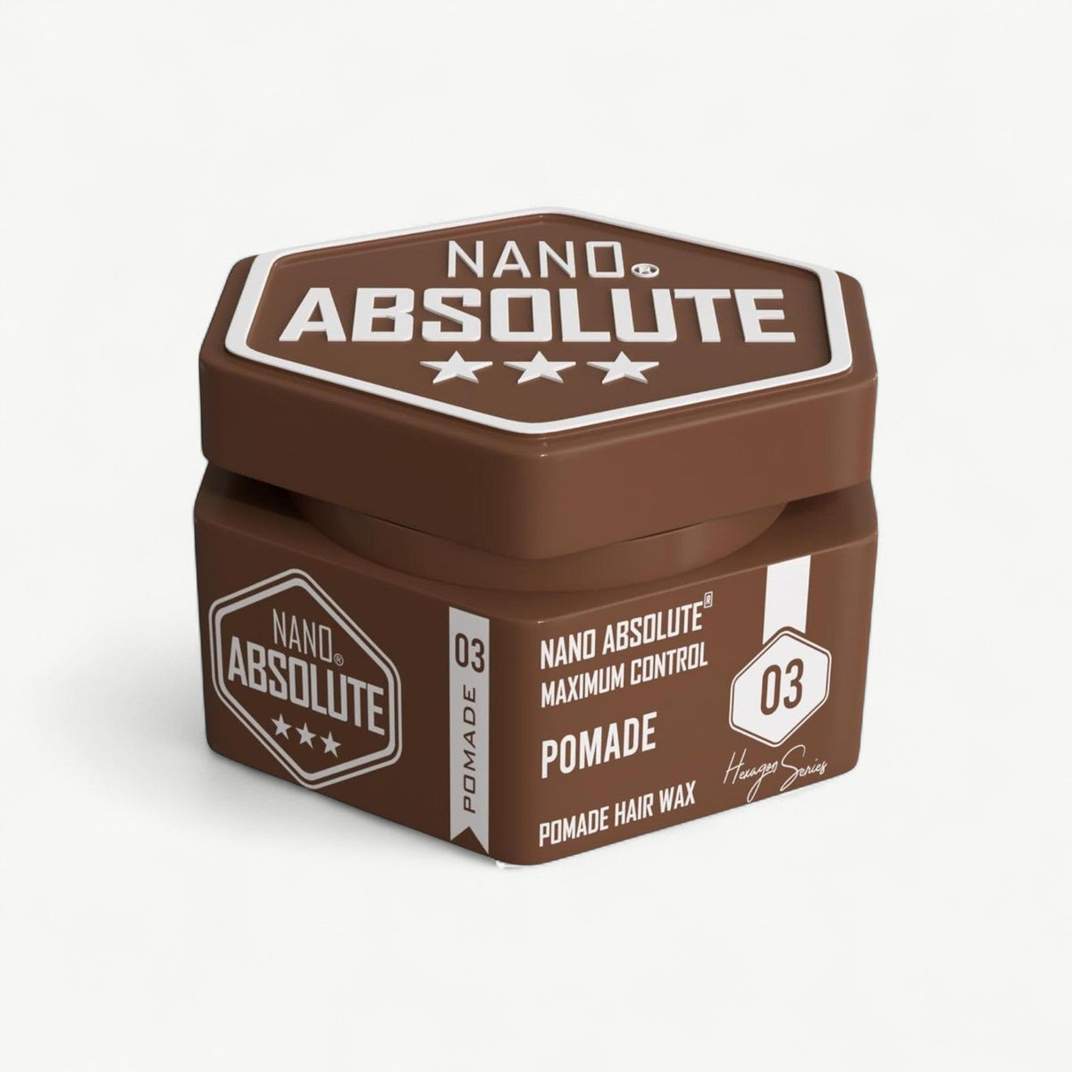 Nano Absolute Pomade Hair Wax No.03 - Strong Hold