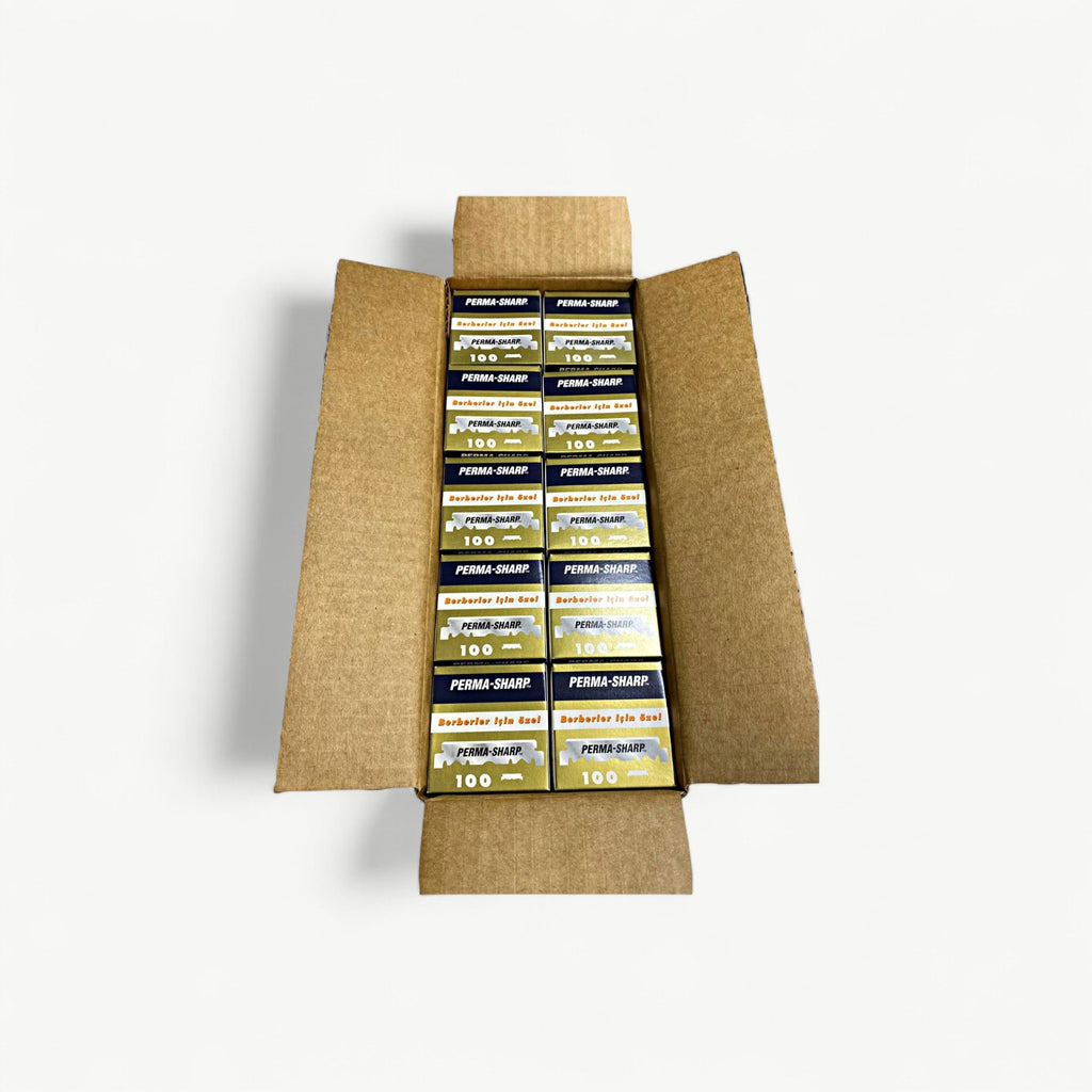 Perma‑Sharp Single Edge Razor Blades – Full Box | 5,000 Blades (50 Pa…