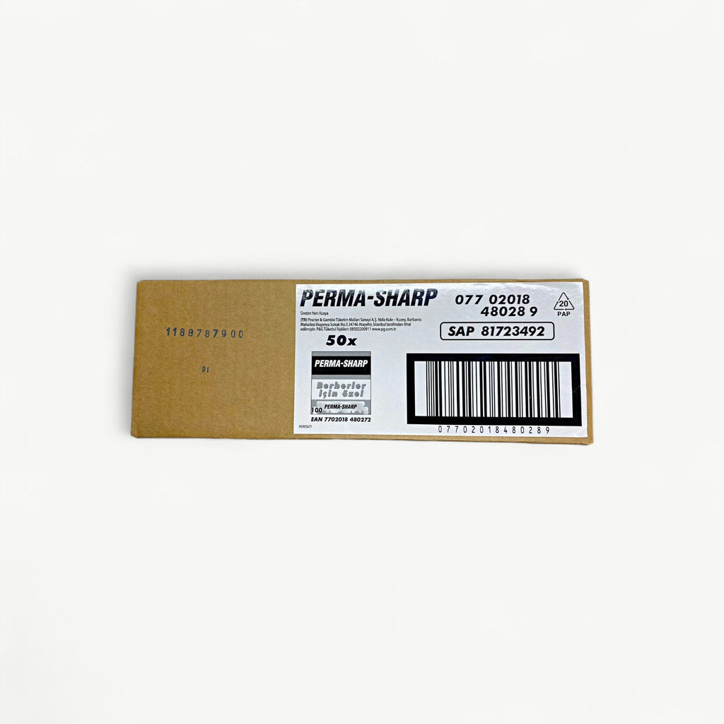 Perma‑Sharp Single Edge Razor Blades – Full Box | 5,000 Blades (50 Pa…
