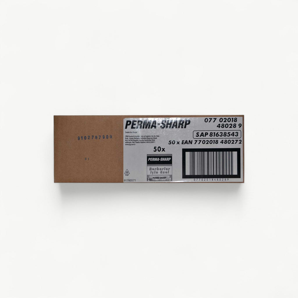 Perma‑Sharp Single Edge Razor Blades – Full Box | 5,000 Blades (50 Pa…