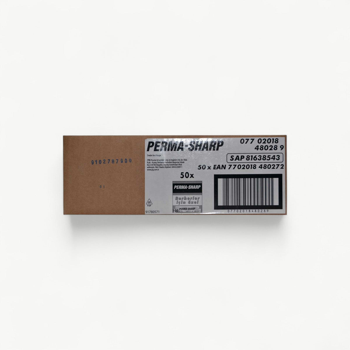 Perma‑Sharp Single Edge Razor Blades – Full Box | 5,000 Blades (50 Pa…
