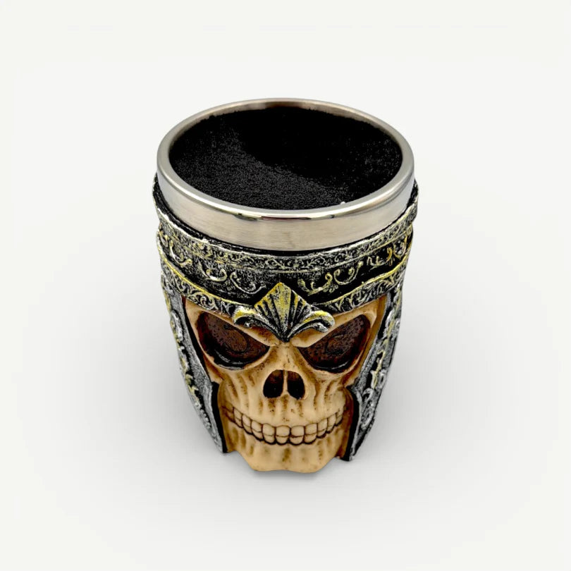 Scissors Holder Skull Style 9×11 cm