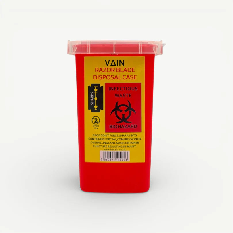 VAIN Razor Blades Dispenser Case – Red
