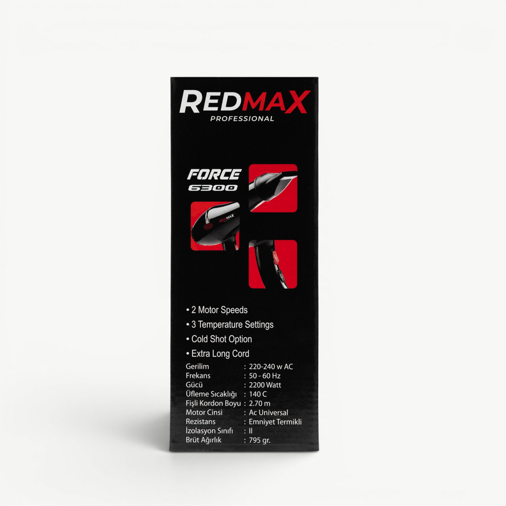 RedMax Force 6300 Professional Hair Dryer 2200W