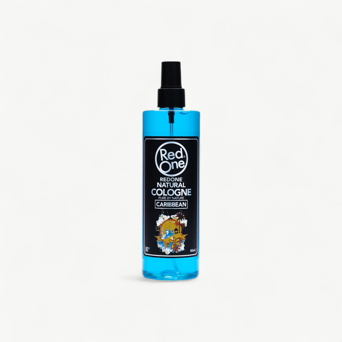 RedOne Natural Cologne Caribbean 400ml - Bulk Pack of 24