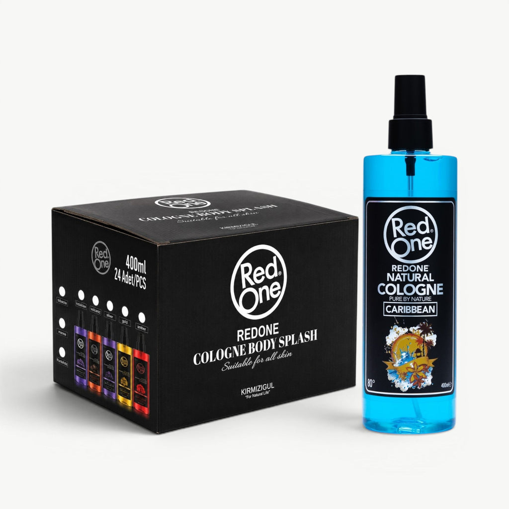 RedOne Natural Cologne Caribbean 400ml - Bulk Pack of 24