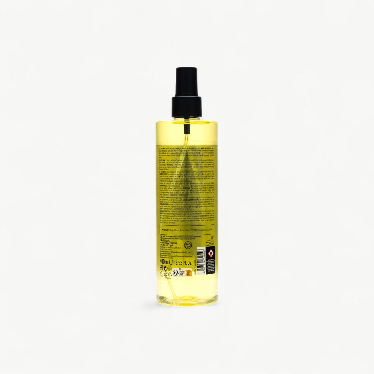 RedOne Natural Cologne Lemon 400ml - Bulk Pack of 24