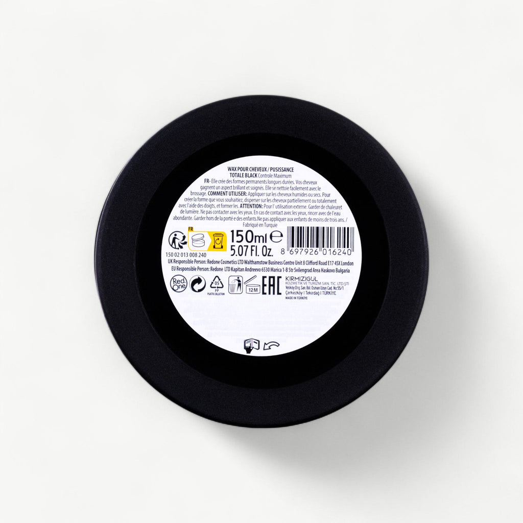 RedOne Aqua Hair Wax Black -150 ml