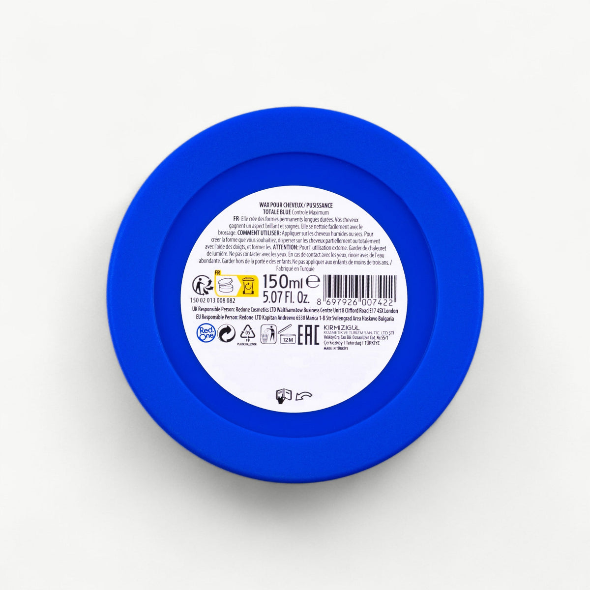 RedOne Aqua Hair Wax Blue – 150 ml