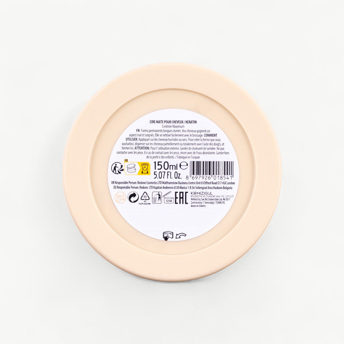 RedOne Matte Hair Wax Keratin – 150ml