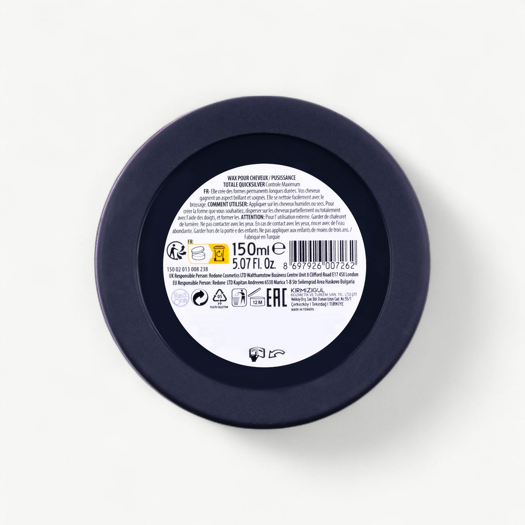 RedOne Aqua Hair Wax Quicksilver -150 ml