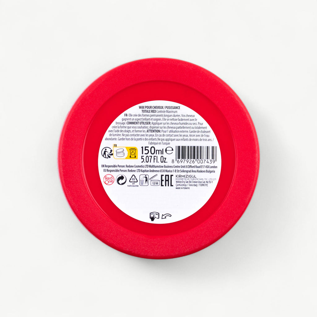 RedOne Red Aqua Hair Wax - 48 Pack | Maximum Control