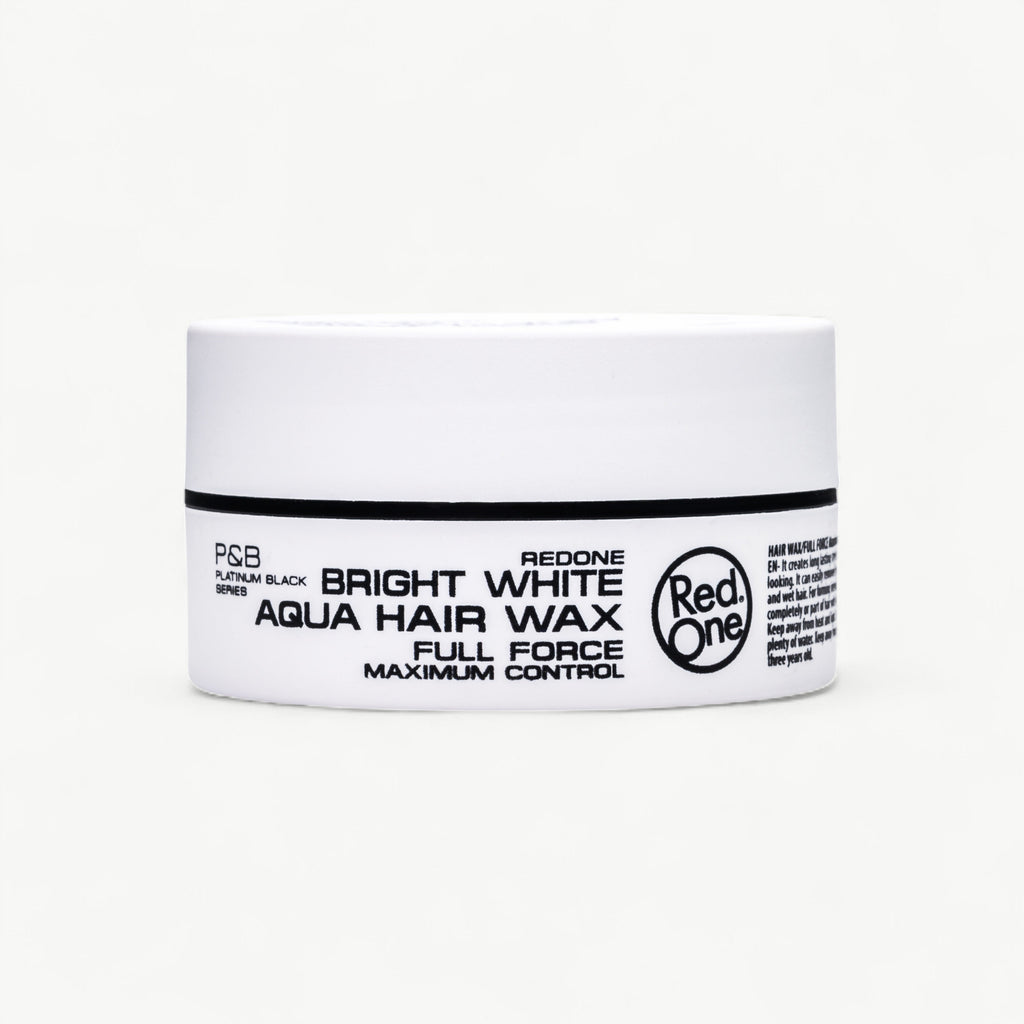 RedOne Bright White Aqua Hair Wax - 48 Pack | Maximum Control
