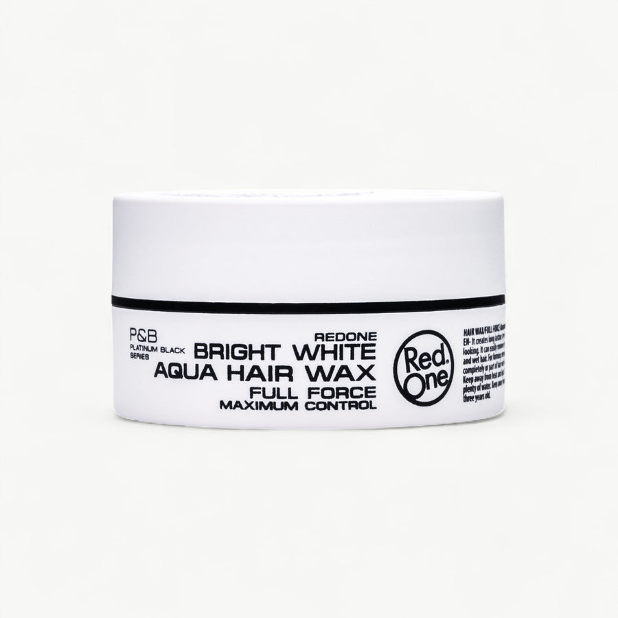 RedOne Bright White Aqua Hair Wax - 48 Pack | Maximum Control