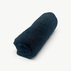 Rei-Barber & Hairdressing Towel Black 100%Cotton 85x50cm