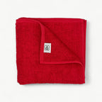 Rei-Barber & Hairdressing Towel Red 100%Cotton 85x50cm