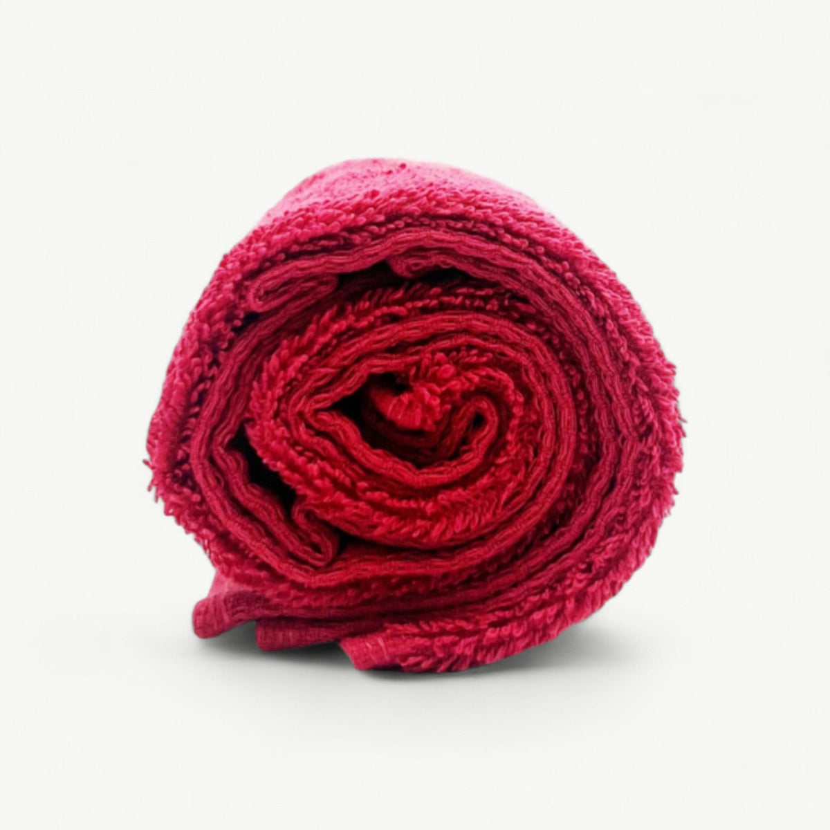 Rei-Barber & Hairdressing Towel Red 100%Cotton 85x50cm