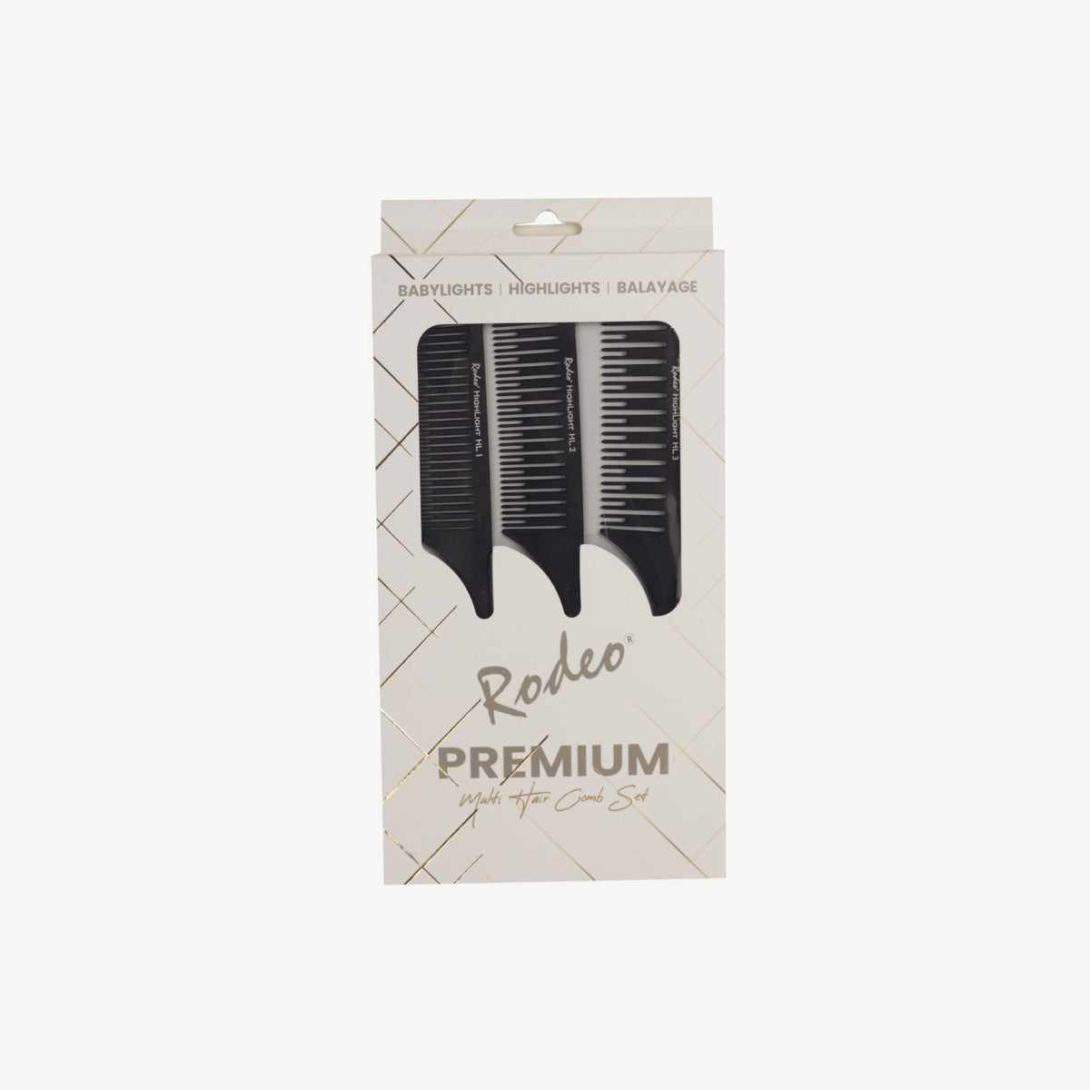 Rodeo Premium Multi Hair Comb Set (HL Set)