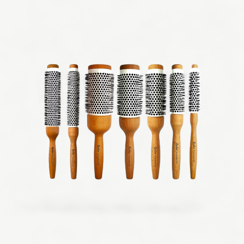 Rodeo Professional Blow-Dry Comb 102 - 25mm | Ceramic & Wood