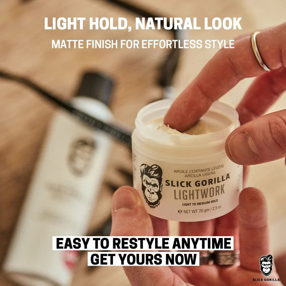 Slick Gorilla Lightwork Hair Clay 70g